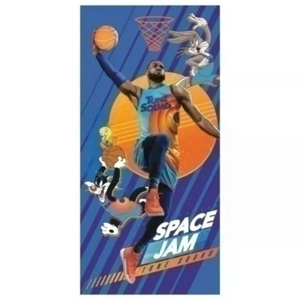 NWT. SPACE JAM Beach Towel